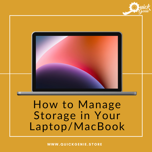 How to Manage Storage in Your Laptop/MacBook