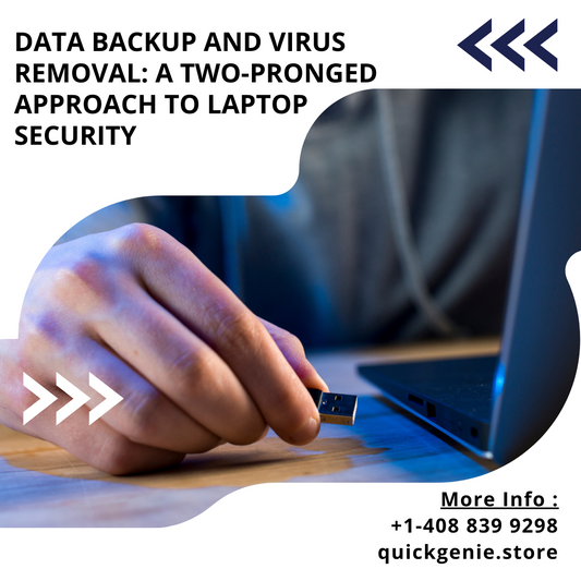Data Backup and Virus Removal: A Two-Pronged Approach to Laptop Security
