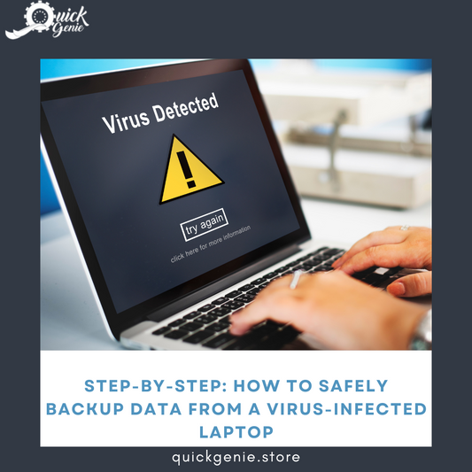 Step-by-Step: How to Safely Backup Data from a Virus-Infected Laptop