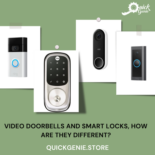 Video Doorbells and Smart Locks, How are they Different?