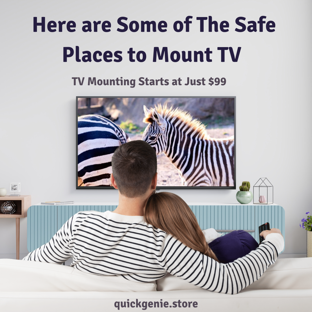 Here are Some of The Safe Places to Mount TV