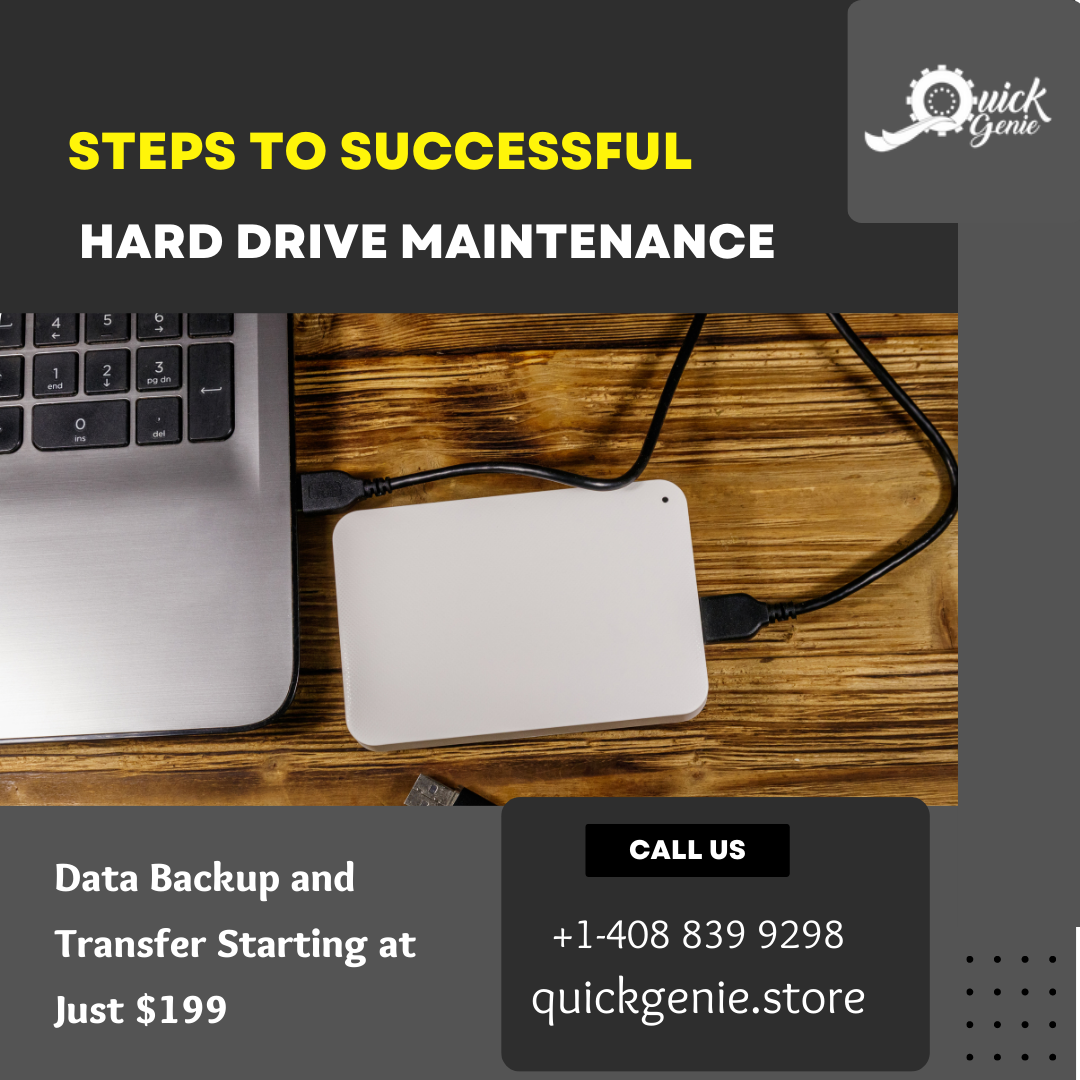 Steps to Successful Hard Drive Maintenance