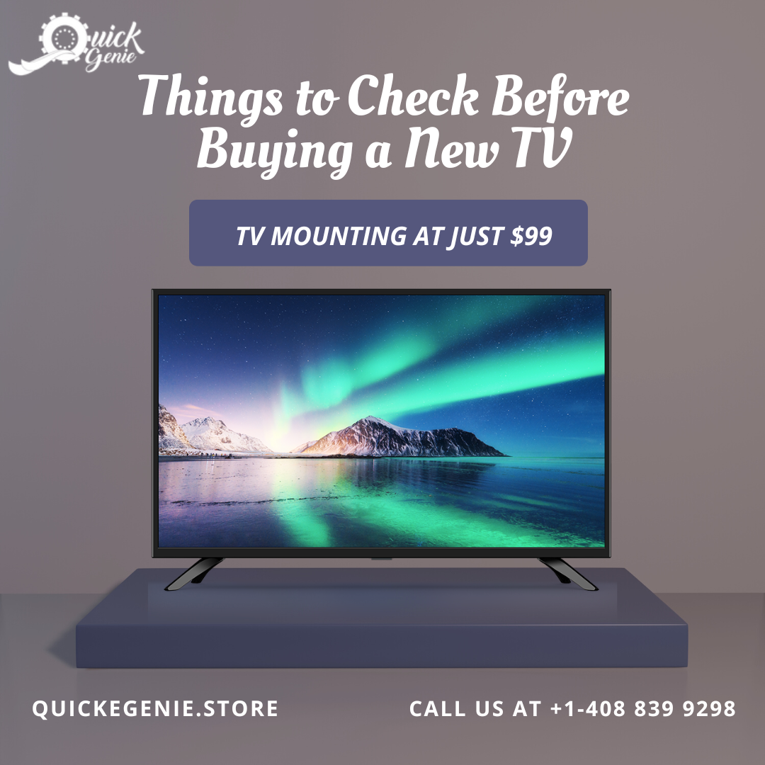 Things to Check Before Buying a New TV