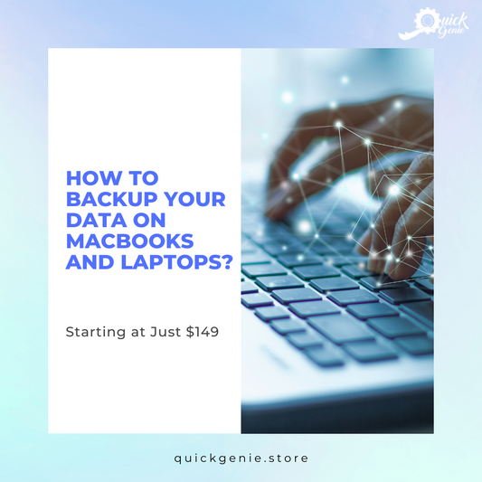 How to Backup Your Data on MacBooks and Laptops?