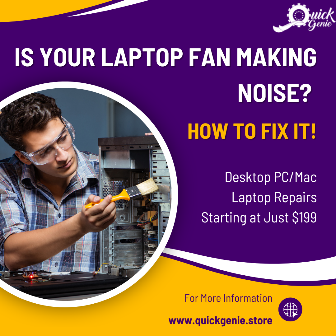Is Your Laptop Fan Making Noise? How to Fix it!