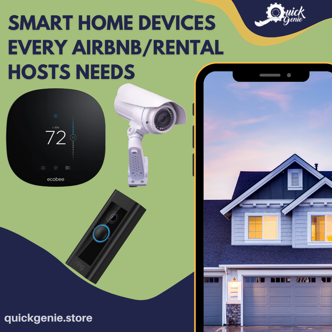 Smart Home Devices Every Airbnb/Rental Hosts Needs