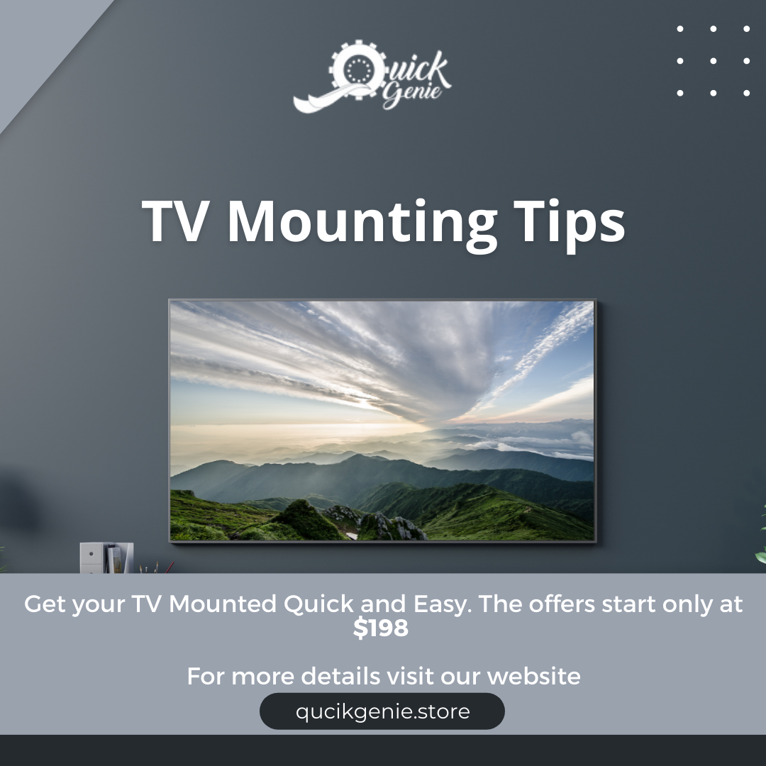 Here Are Some of The Best Tips for TV Mounting